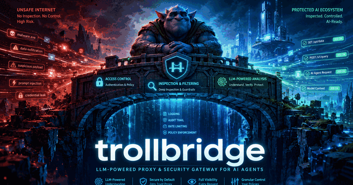 코딩 에이전트 폭주 막는 HTTP 프록시 'Trollbridge' 공개